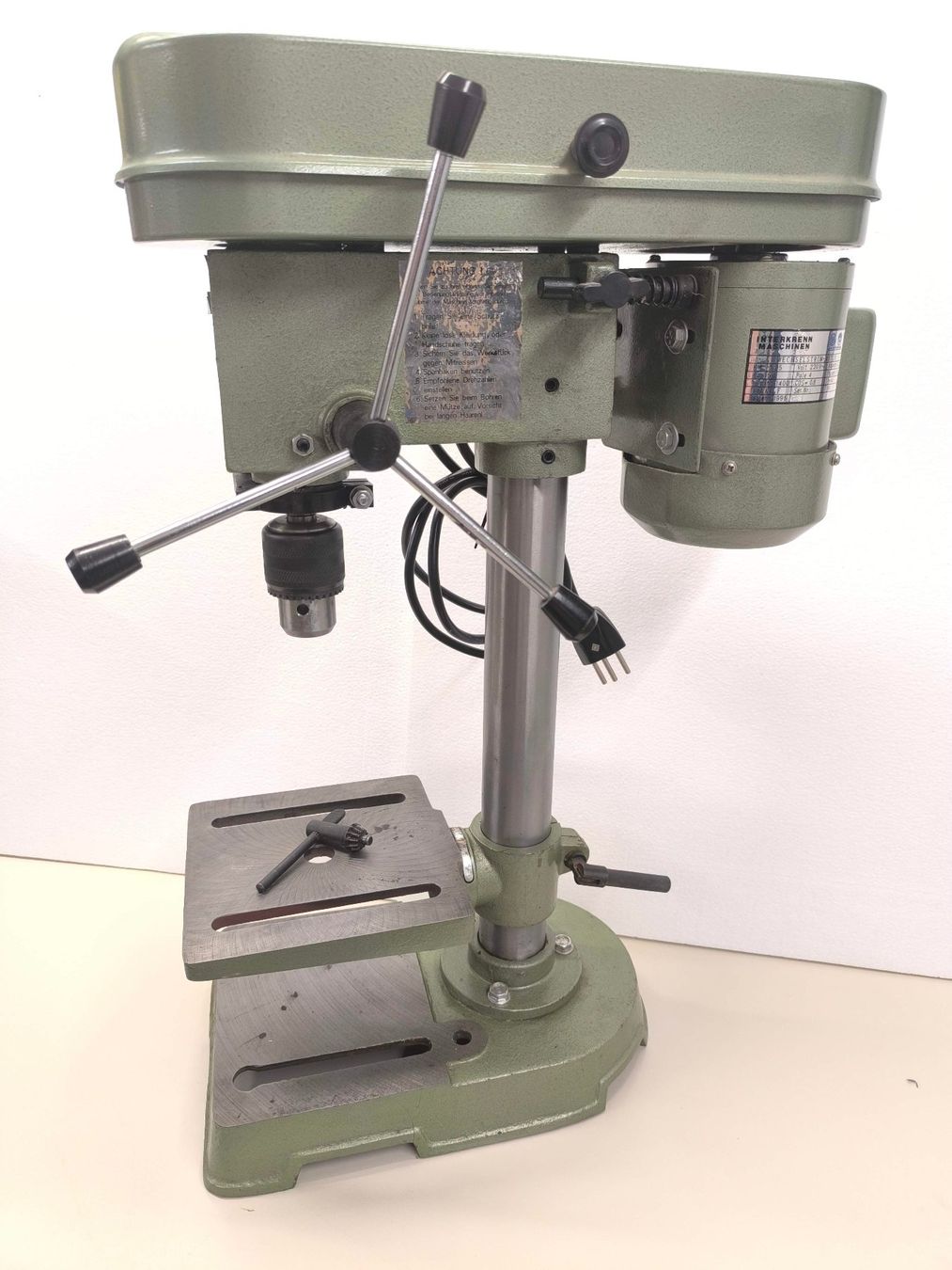 Bohrmaschinen: Tischbohrmaschine Interkrenn TB 13/5E/4 – Gebraucht aus Uerikon von
