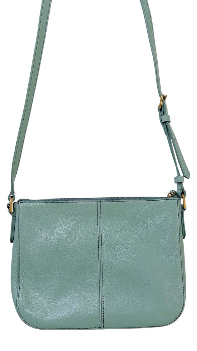 Fossil Taschen für Damen: Fossil Leather Crossbody Bag Mint Used – Gebraucht aus Bogis-Bossey von aye_jy77 3