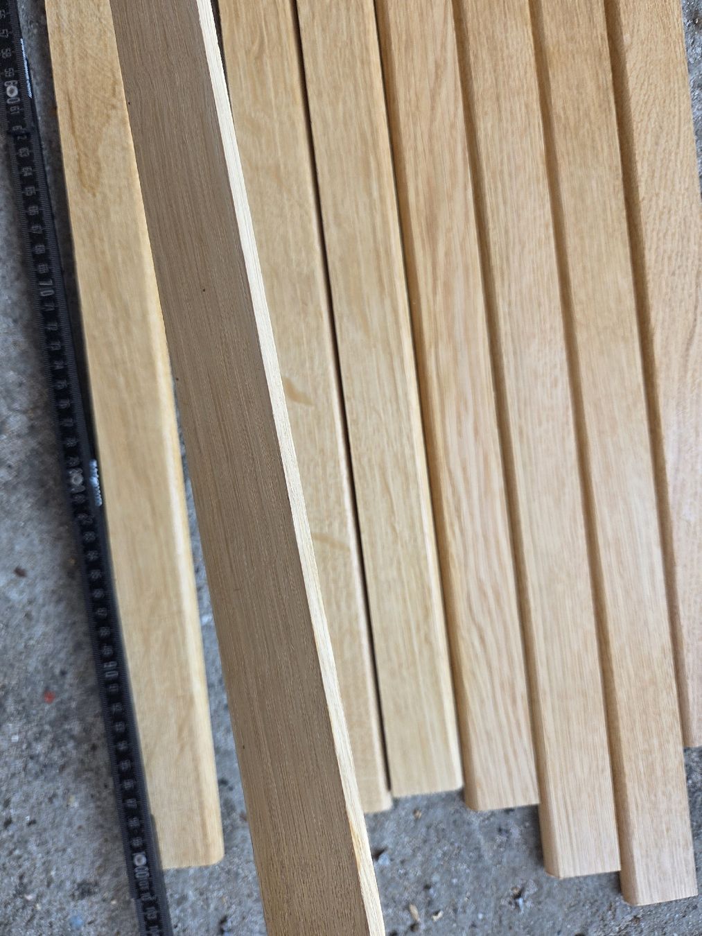 Articoli in legno: Eiche Sockellesiten massiv 40x8mm länge ca 100cm – Nuovo e nell'imballaggio originale da Muttenz venduto da Candro99 4