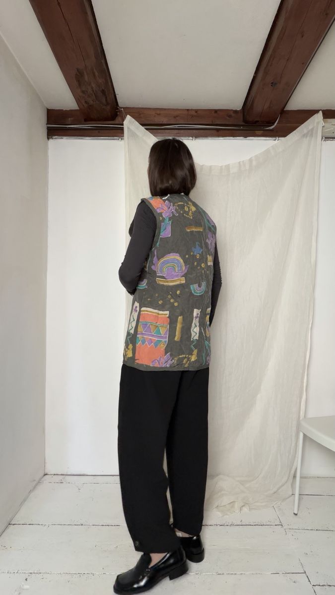 Gilets & Westen: 80s 90s vintage patchwork vest – Gebraucht aus Knonau von Grapesvintage 7
