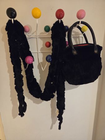 Kapalua Handtasche Echtfell, Winter Accessoire & Schaal