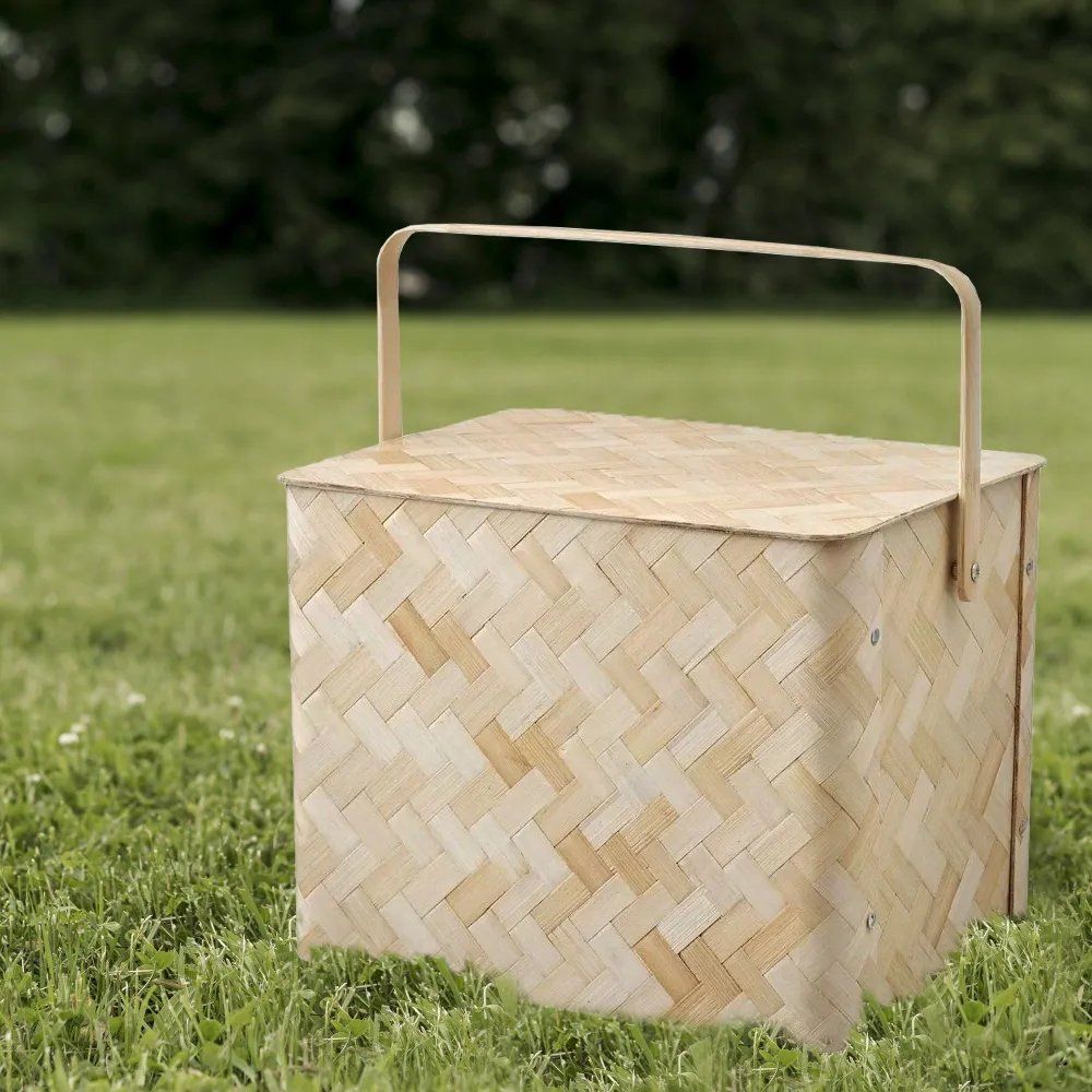 Bambuskorb Khlbox Picnic Tasche IKEA KSEBERGA Kollektion (Gebraucht) in  Wetzikon ZH fr CHF 12  mit Lieferung auf Ricardo kaufen