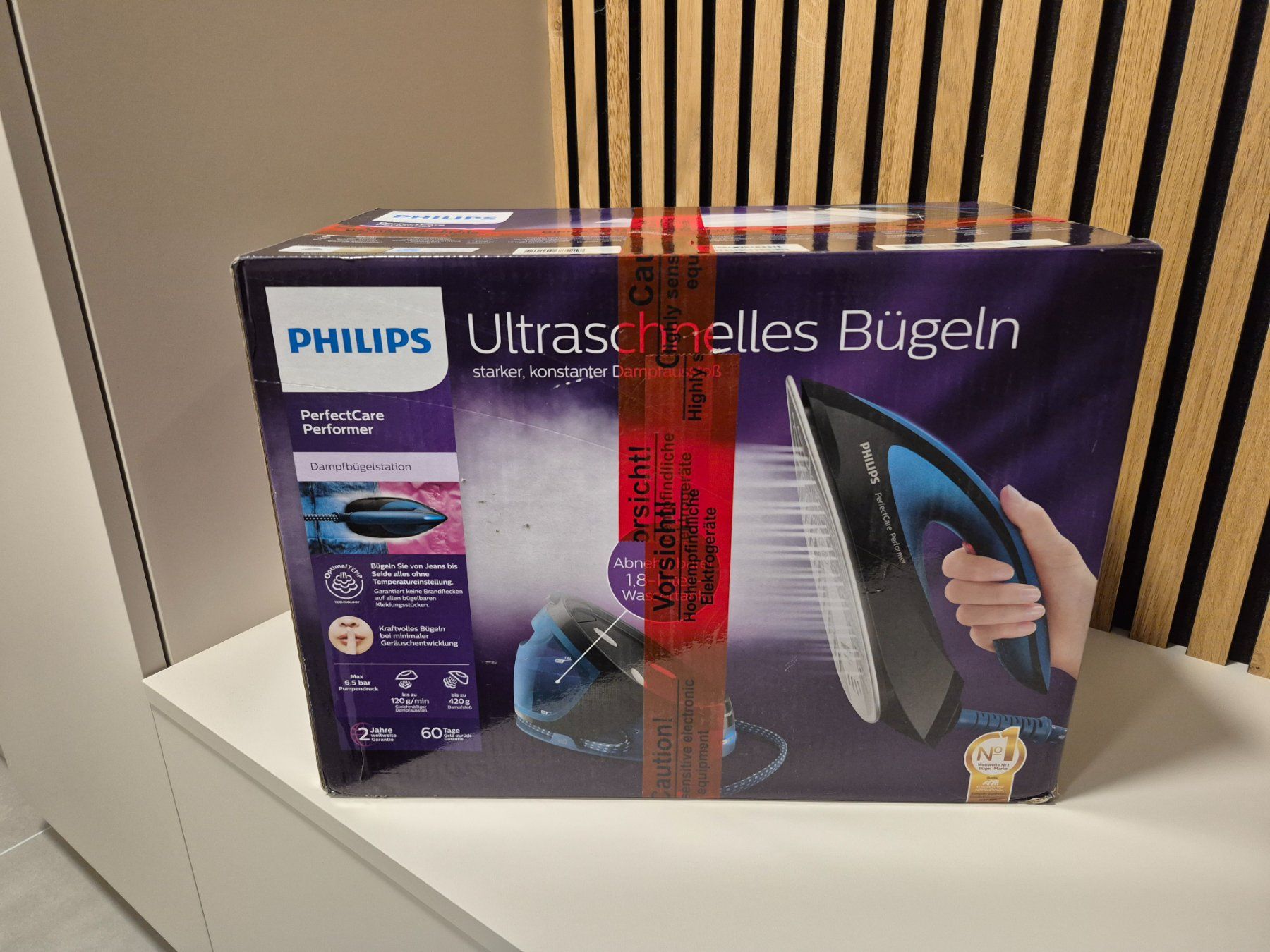 Philips Ferri da stiro: Philips PerfectCare Performer Dampfbügelstation – Nuovo e nell'imballaggio originale da Urtenen-Schönbühl venduto da jet_r9db 1