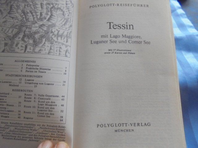 Libri: Tessin Reiseführer Polyglott – Usato da Hinwil venduto da Glasperlen 2