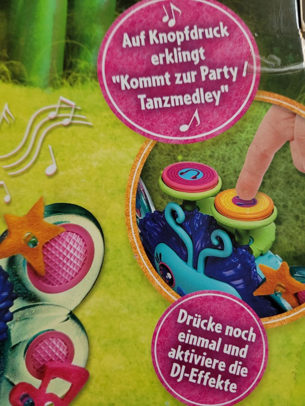 Hasbro Bambole: Trolls  DJ Käferpult mit Poppy – Nuovo e nell'imballaggio originale da Oberuzwil venduto da aseinkaufswelt 2