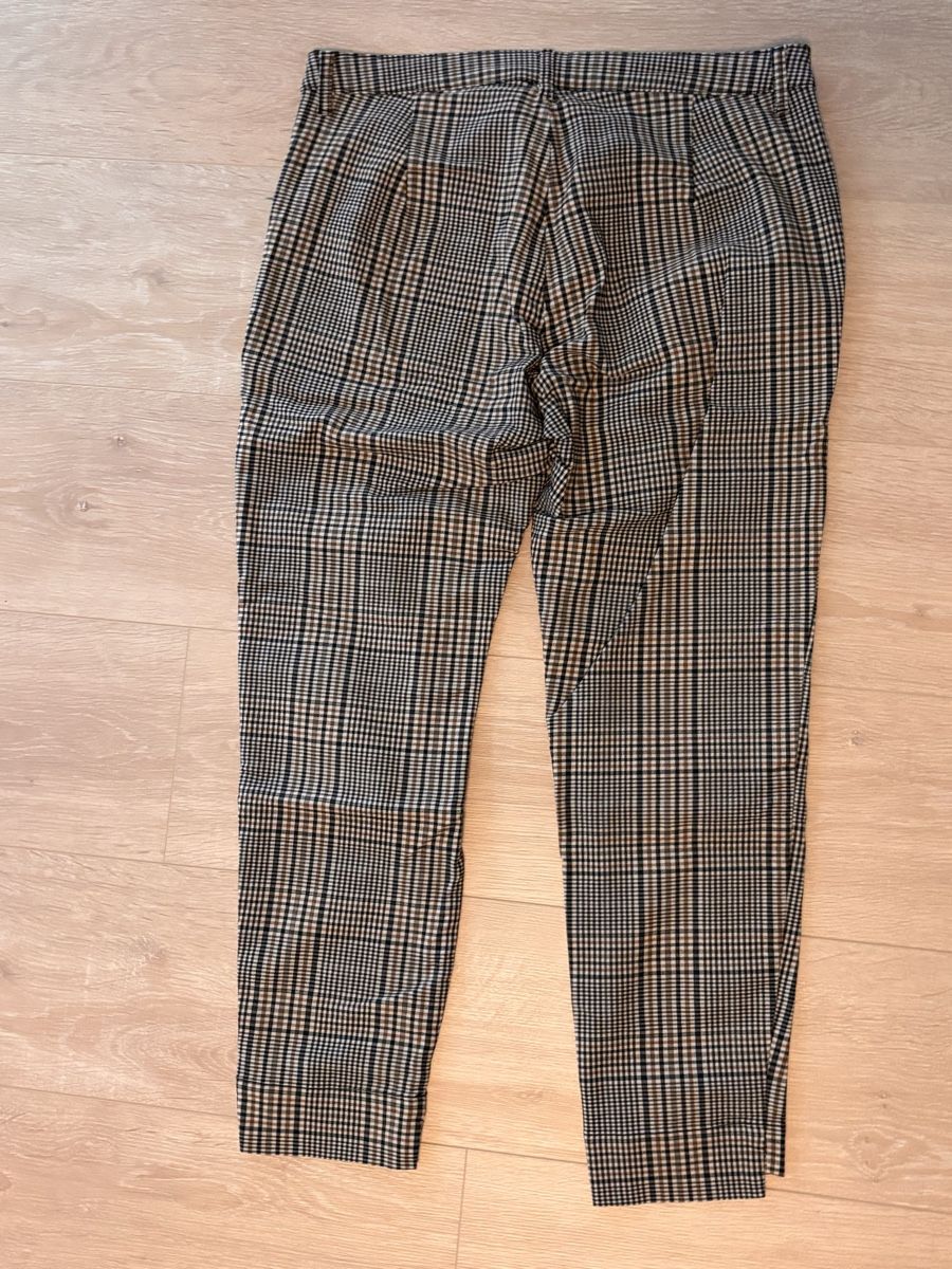 Pantaloni: Damen Stoffhose kariert – Usato da Jegenstorf venduto da waltern 1