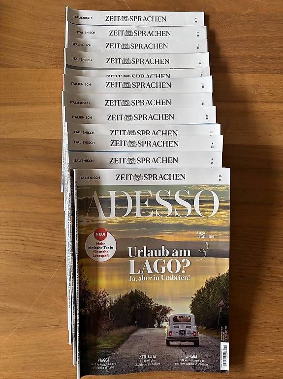 Zeitschriften & Magazine: Adesso Sprachmagazin – Gebraucht aus Schiers von realschiers