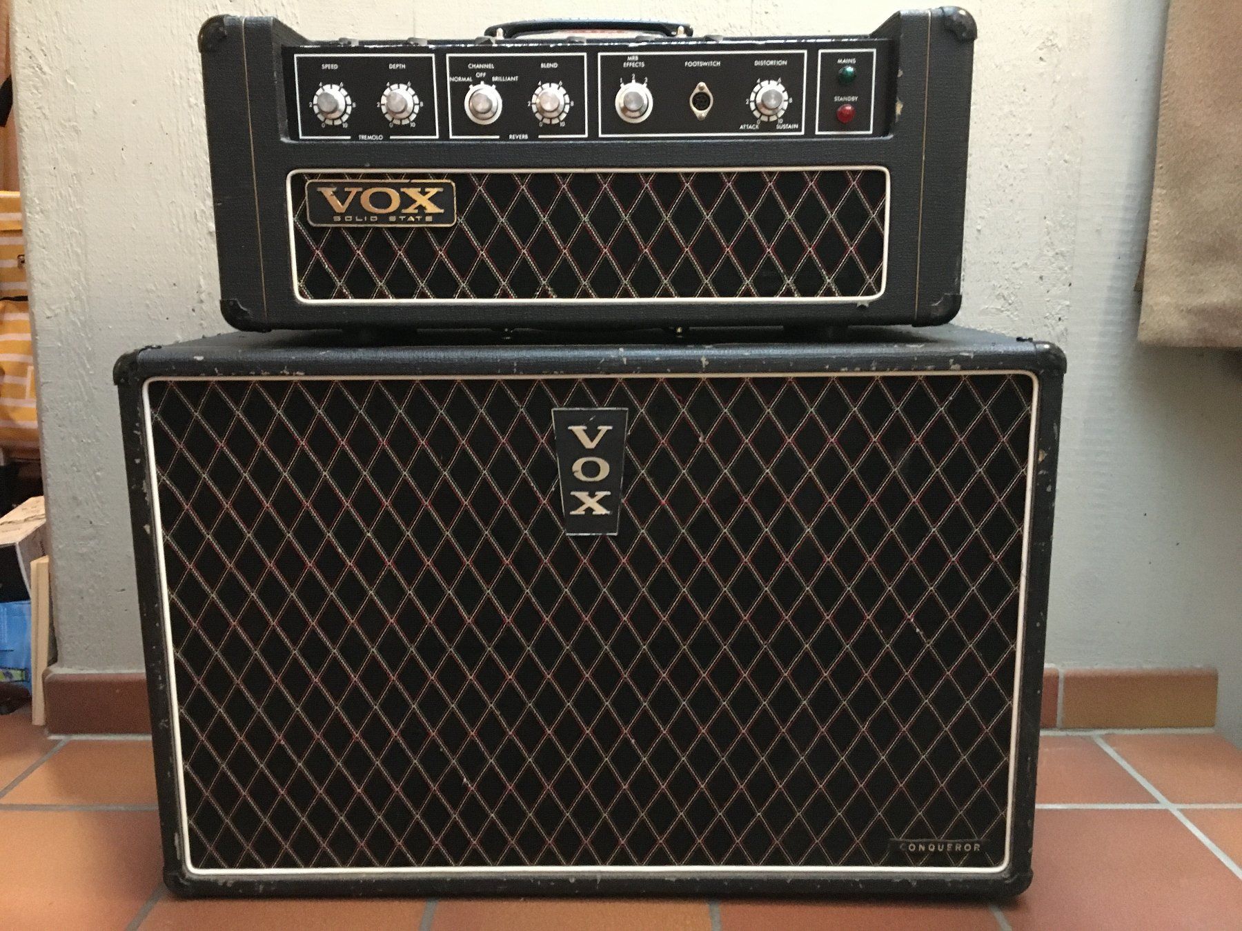 Vox Amplificatori: Gitarrenverstärker VOX Conqueror 1968 – Usato da Winterthur venduto da bea_9dpw