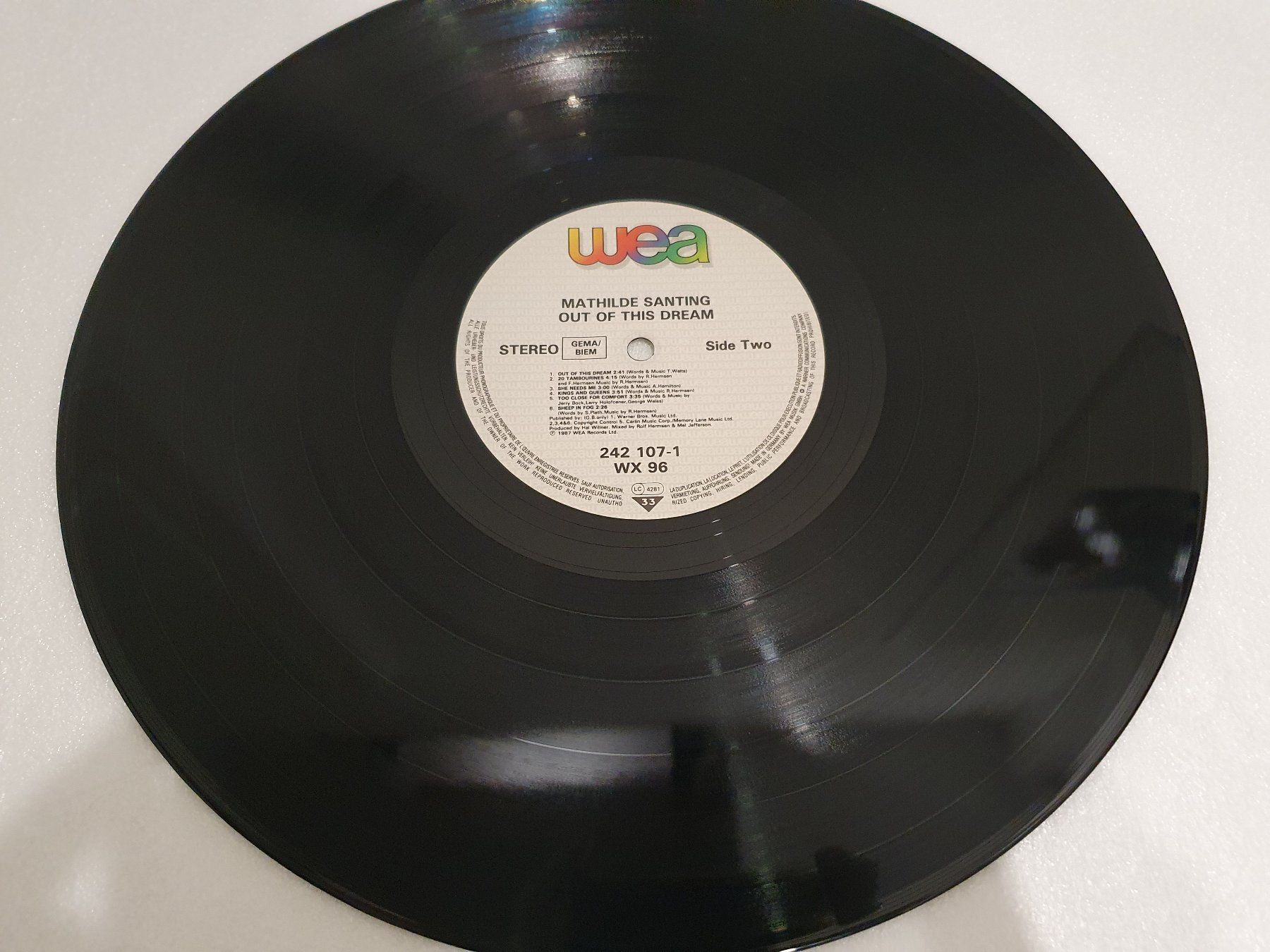 Dischi in vinile: Mathilde Santing – Out Of This Dream – Usato da Uster venduto da Vinyl-Leidenschaft 5