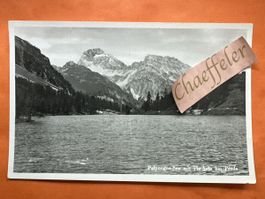 Alpenpostkarte Palpognasee mit Piz Ela bei Preda gut erhalte