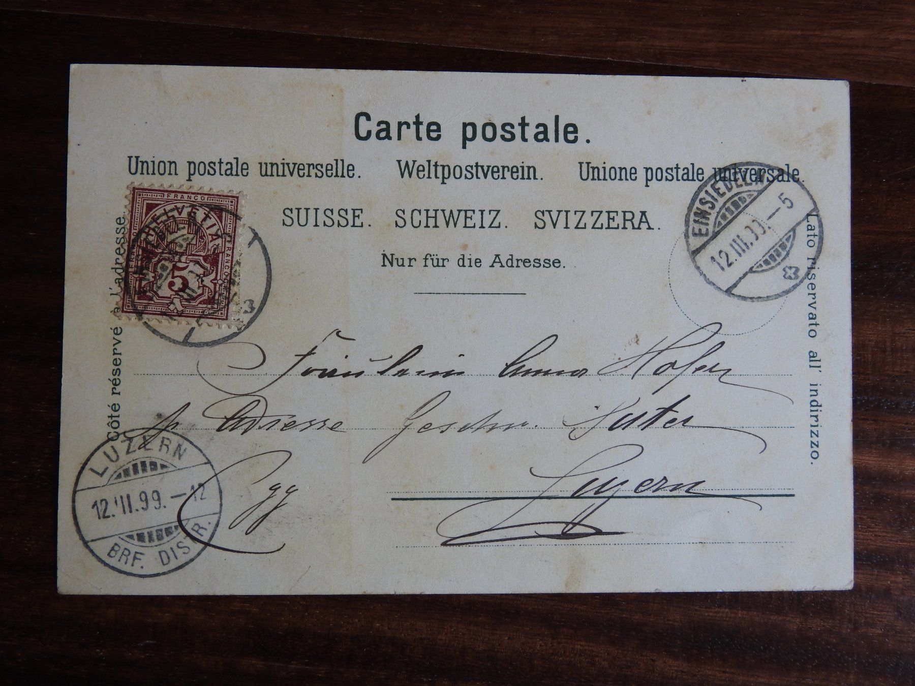 Cartoline postali: Einsiedeln, schöne AK ! – Usato da Rain venduto da 999-800-K 1