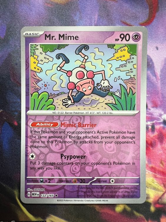 Pokemon 151 Mr. Mime Reverse EN | Kaufen auf Ricardo