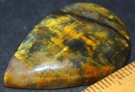 Cabochon L-1172 – Nellit Edelstein – 33x22mm