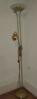 Elegante Stehlampe aus Messing mit Leselampe - Top Zustand