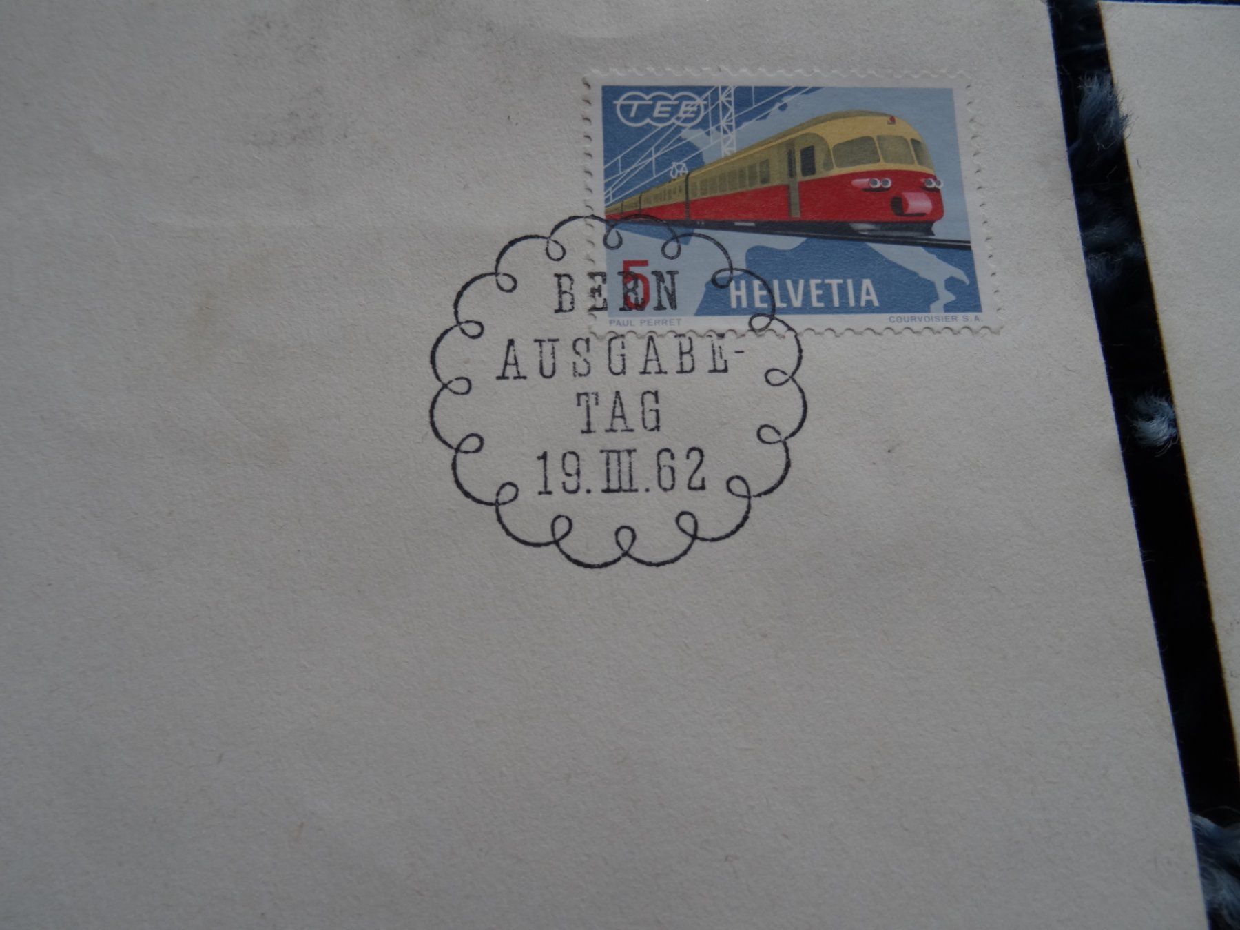 Alle Briefmarken: 4 Briefe FDC 1962 ab nur Fr. 5.-- – Gebraucht aus Lupfig von Buerkli20 1