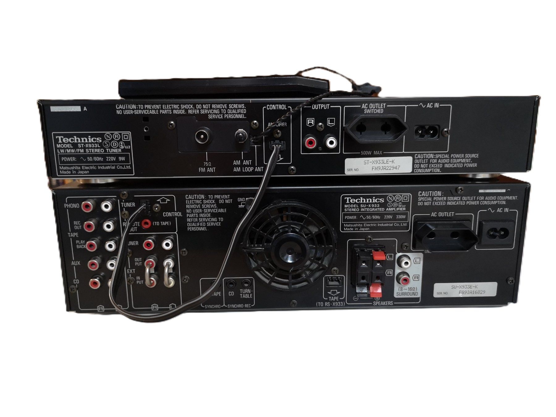 Technics Multimediaplayer & Streamer: Technics Stereo Tuner und Stereo Intergraded Amplifier – Gebraucht aus Meilen von m.sch.7 2