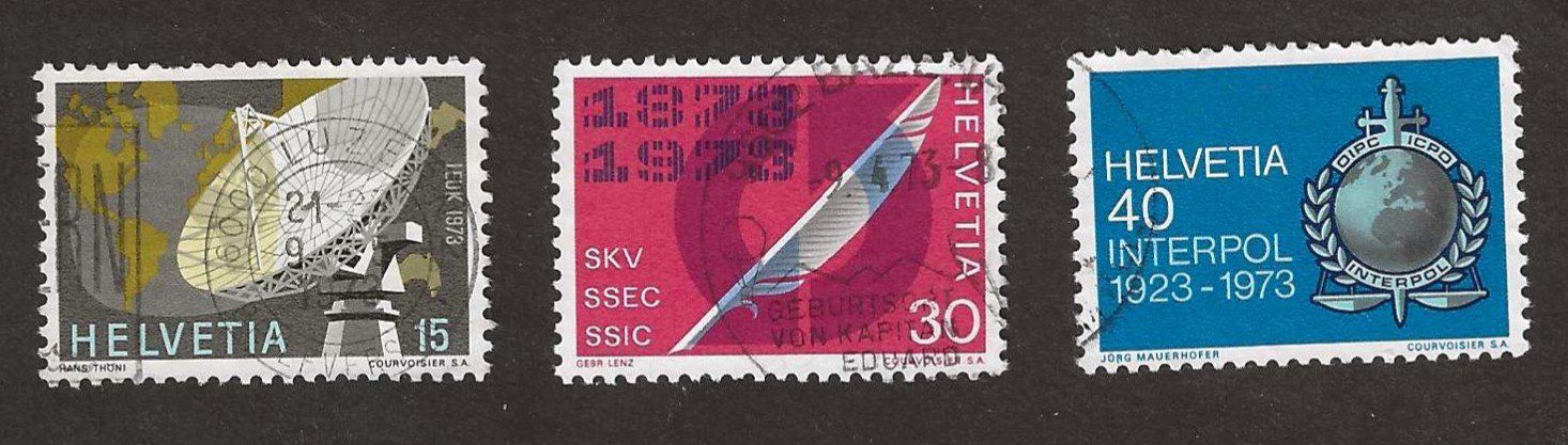 Tutti i francobolli: 1972 Z 520-522 Gebraucht – Usato da Susten venduto da lmf_98wh