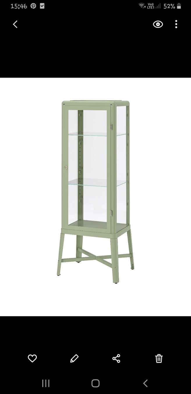 Vetrine: Glasvitrine IKEA Fabrikör – Nuovo e nell'imballaggio originale da Rümlang venduto da Schneeketten