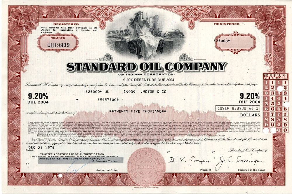 Standard Oil Company (Gebraucht) in Ittigen für CHF 5 – mit Lieferung ...