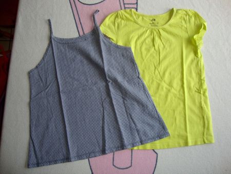 2 Sommershirts Gr. 122 - 128
