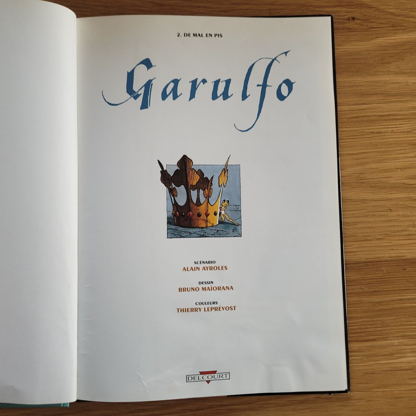 Comics: BD EO Cotée Garulfo 2. De mal en pis – Gebraucht aus Biel/Bienne von Destockweb 3