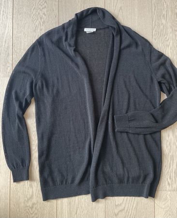 Gilet cardigan léger noir Club Monaco