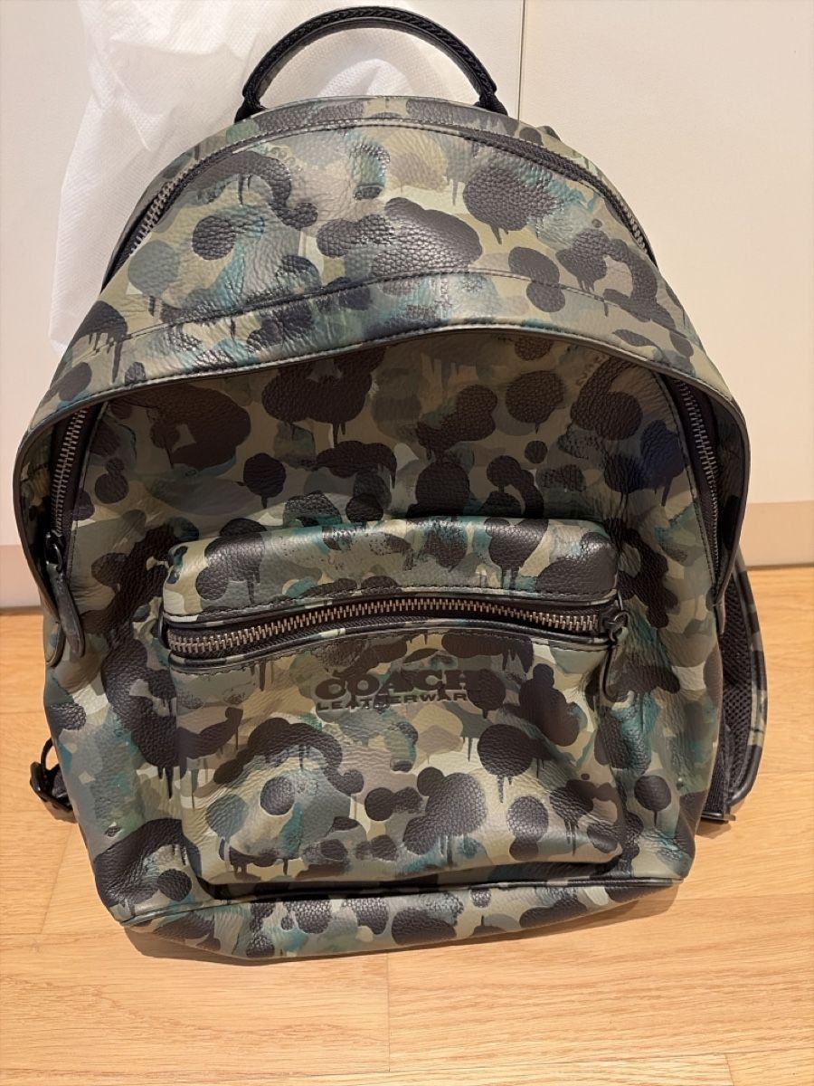 Coach Sacs à dos: Rucksack Coach Lederwaren Tarnmuster – Neuf avec emballage d'origine à Opfikon par Willy28