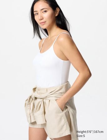 New UNIQLO AIRism Camisole Bra Top