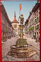 Bern Zähringerbrunnen und Zeitglockenturm