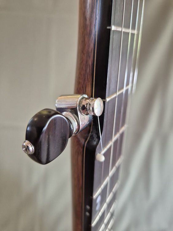 Strumenti musicali: Banjo, 5 Saiten, mit Koffer – Usato da Jona venduto da brackets 3