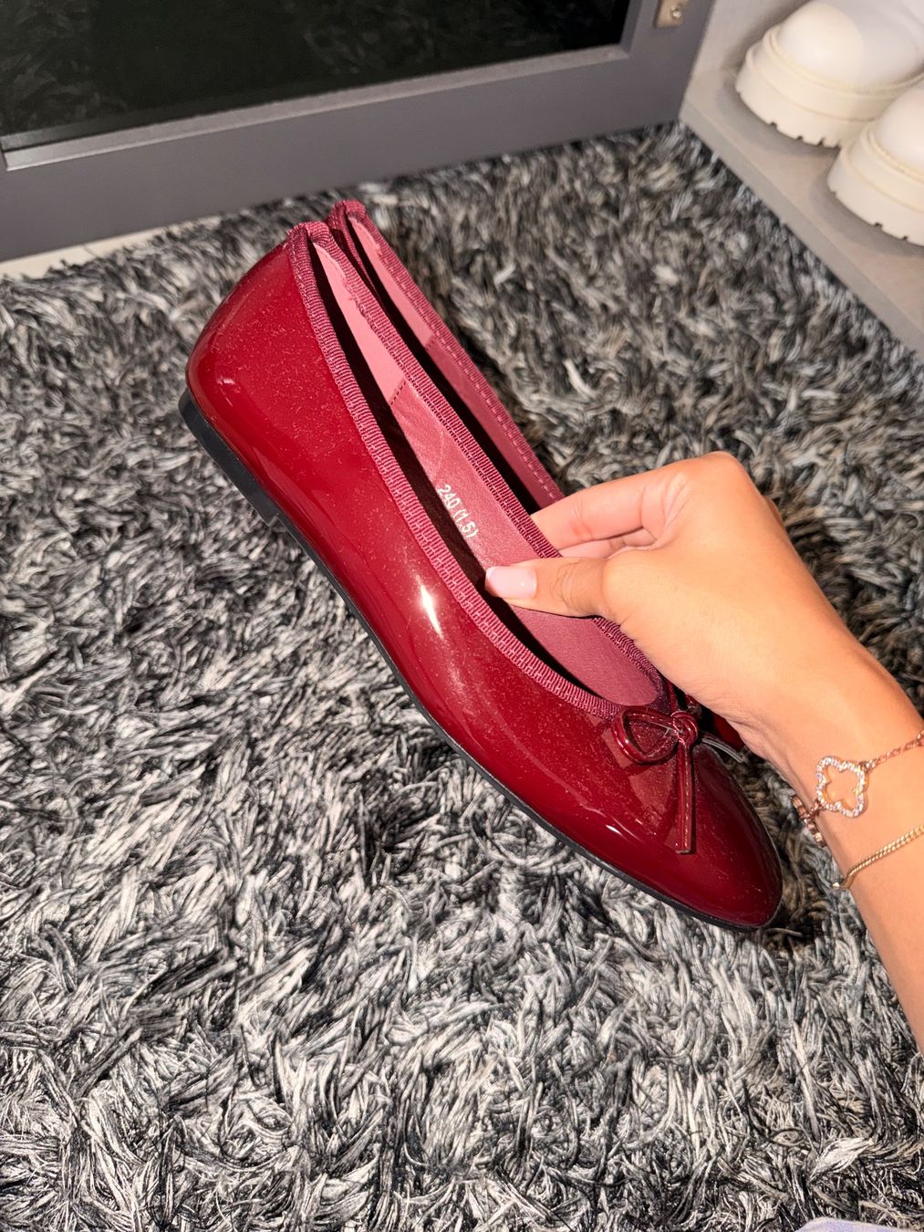 Scarpe da donna: Damen Ballerinas Cider rot – Usato da Niederlenz venduto da fiz_87fv 3