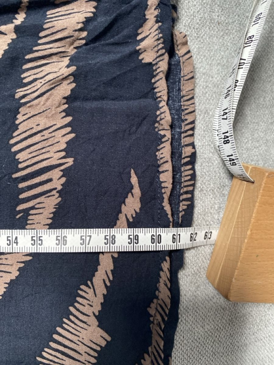 Opus Camicette: Opus Bluse Top, Gr. 40, 100 %Viscose, braun/schwarz – Usato da Homberg b. Thun venduto da Homata 7