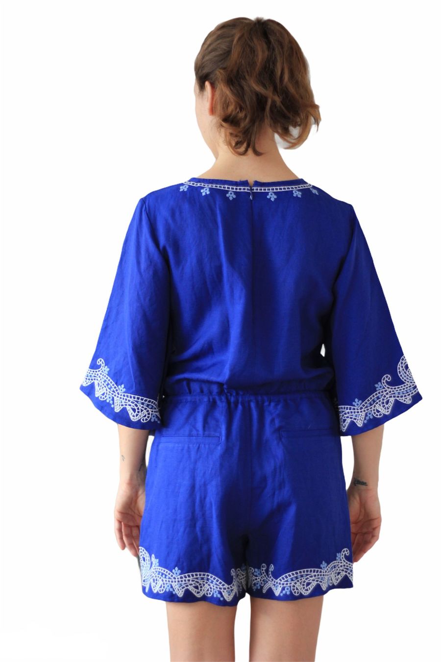 Ralph Lauren Tute: Jumpsuit en lin Ralph Lauren – Usato da Clarens venduto da alice_merveilles 1