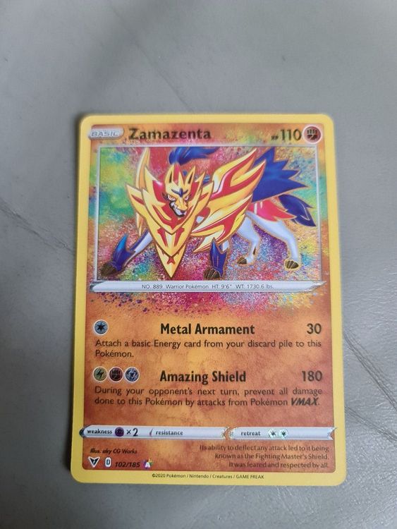 Pokemon Zamazenta | Kaufen Auf Ricardo