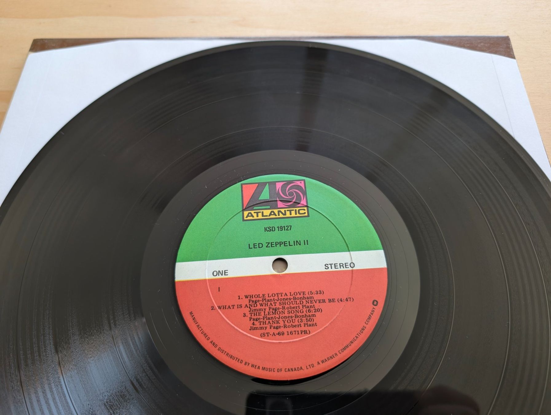 Dischi in vinile: Led Zeppelin – Led Zeppelin II  CA – Usato da Ebikon venduto da kisuM 6