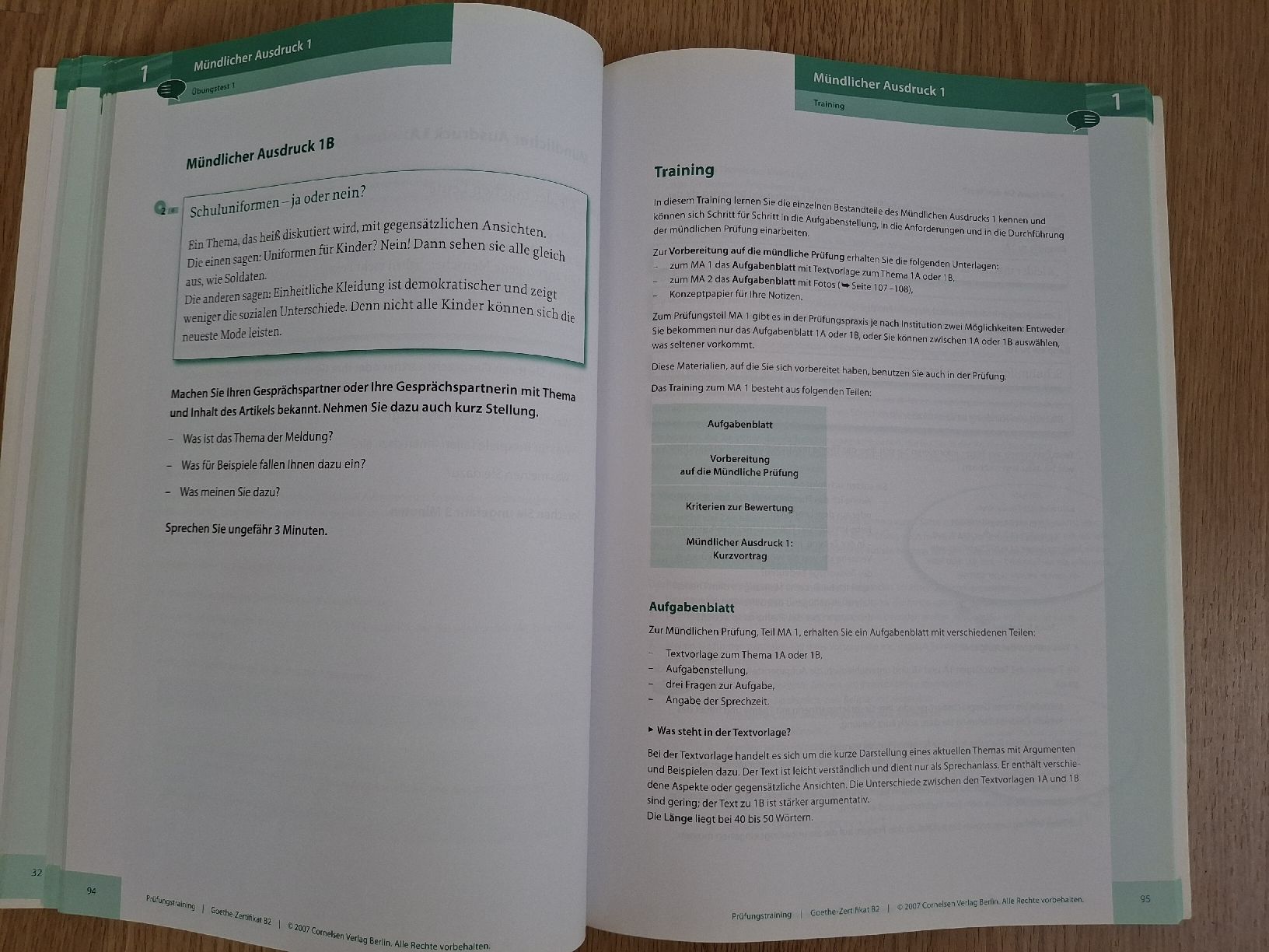 Libri: Goethe-Zertifikat A2 Prüfungstraining mit Audio-CD – Usato da Zürich venduto da wildflower26 5