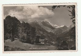 Postkarte 1937 Gryon u. Les Diablerets, Berglandschaft