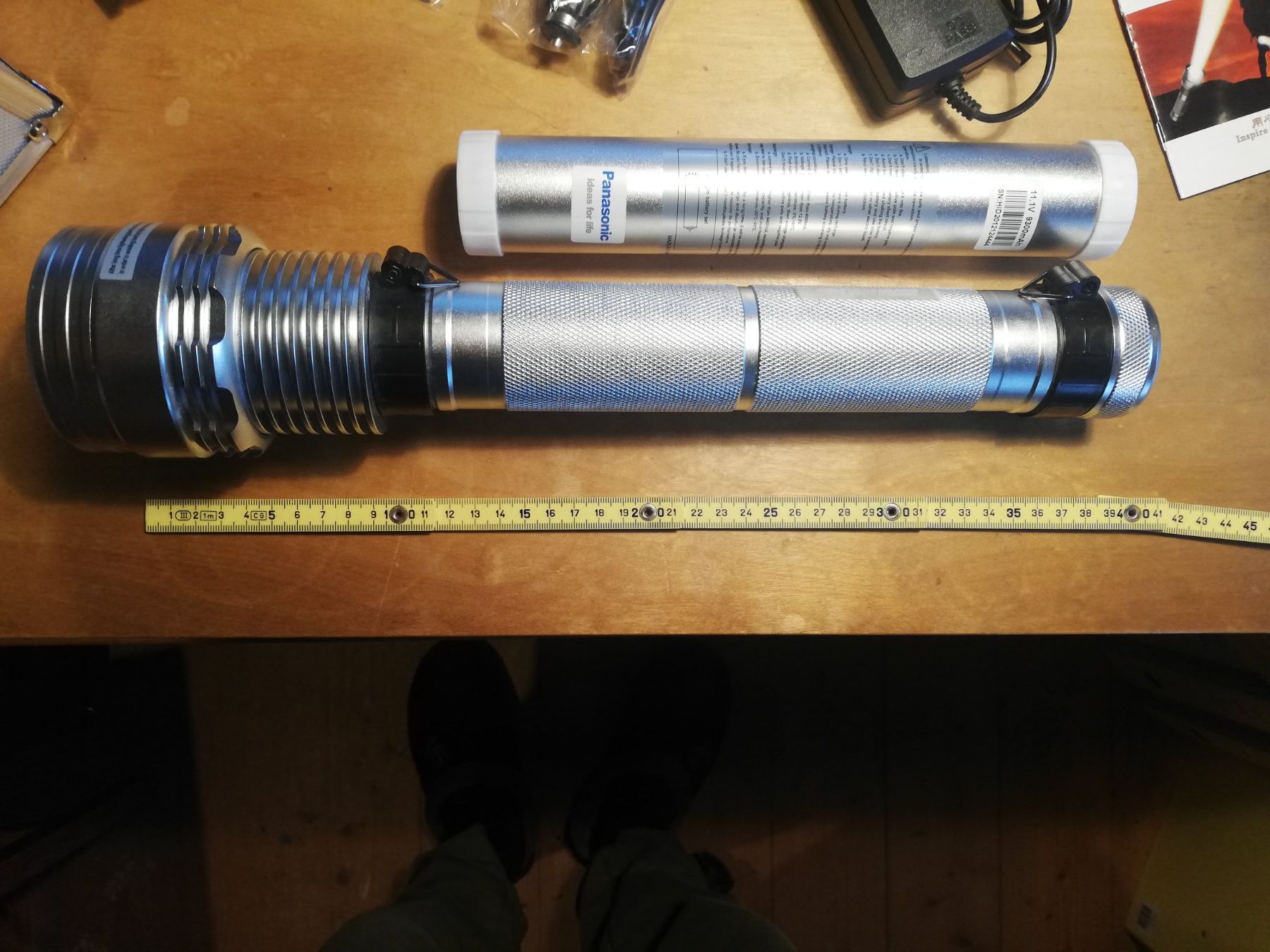 Lampade: Taschenlampe EXTREM Torch Panasonic HID 45/65/85 W – Nuovo (secondo la descrizione) da Eschenbach SG venduto da Hoerbys 1