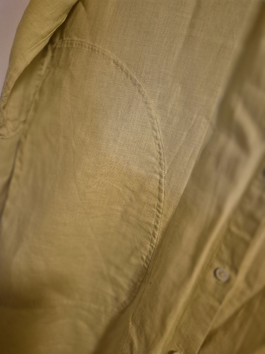 Robert Friedman Vestiti: Robert Friedman Hemdblusekleid Gelb/Limette Leinen Grösse L, – Nuovo (secondo la descrizione) da Herrliberg venduto da SELENONAUTKA 7