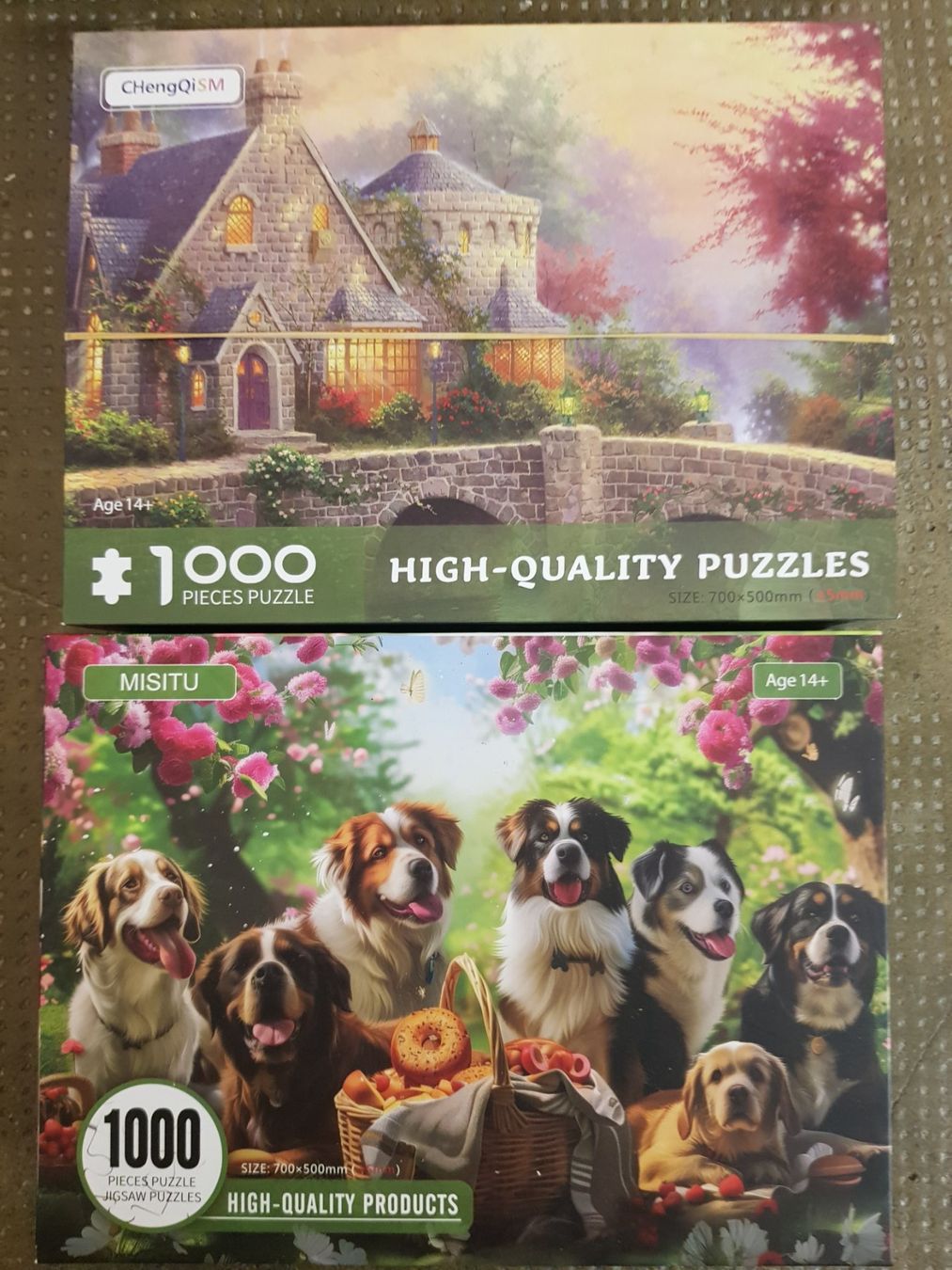 Puzzles: 2 Puzzle je 1000 Teile – Gebraucht aus Thalwil von SebastianH01