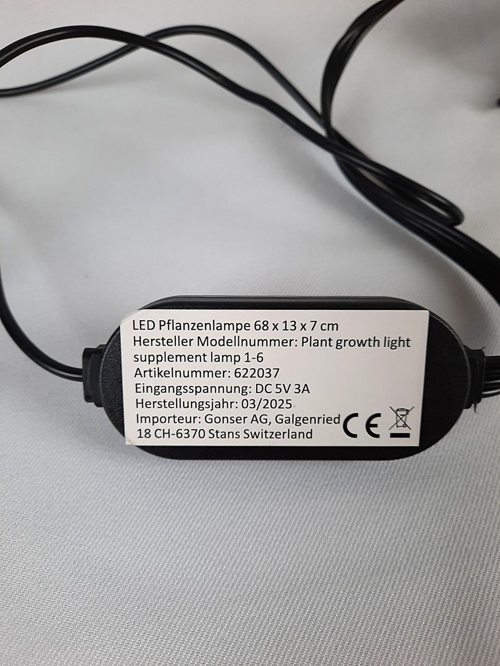 Lampade: LED Pflanzenlampe 4-armig mit Timer & Clip – Usato da Beinwil am See venduto da Restwert_Beinwil 3
