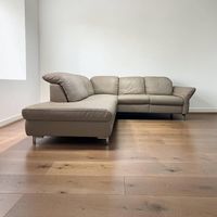 Ecksofa aus Leder von subiger (gratis Lieferung*)