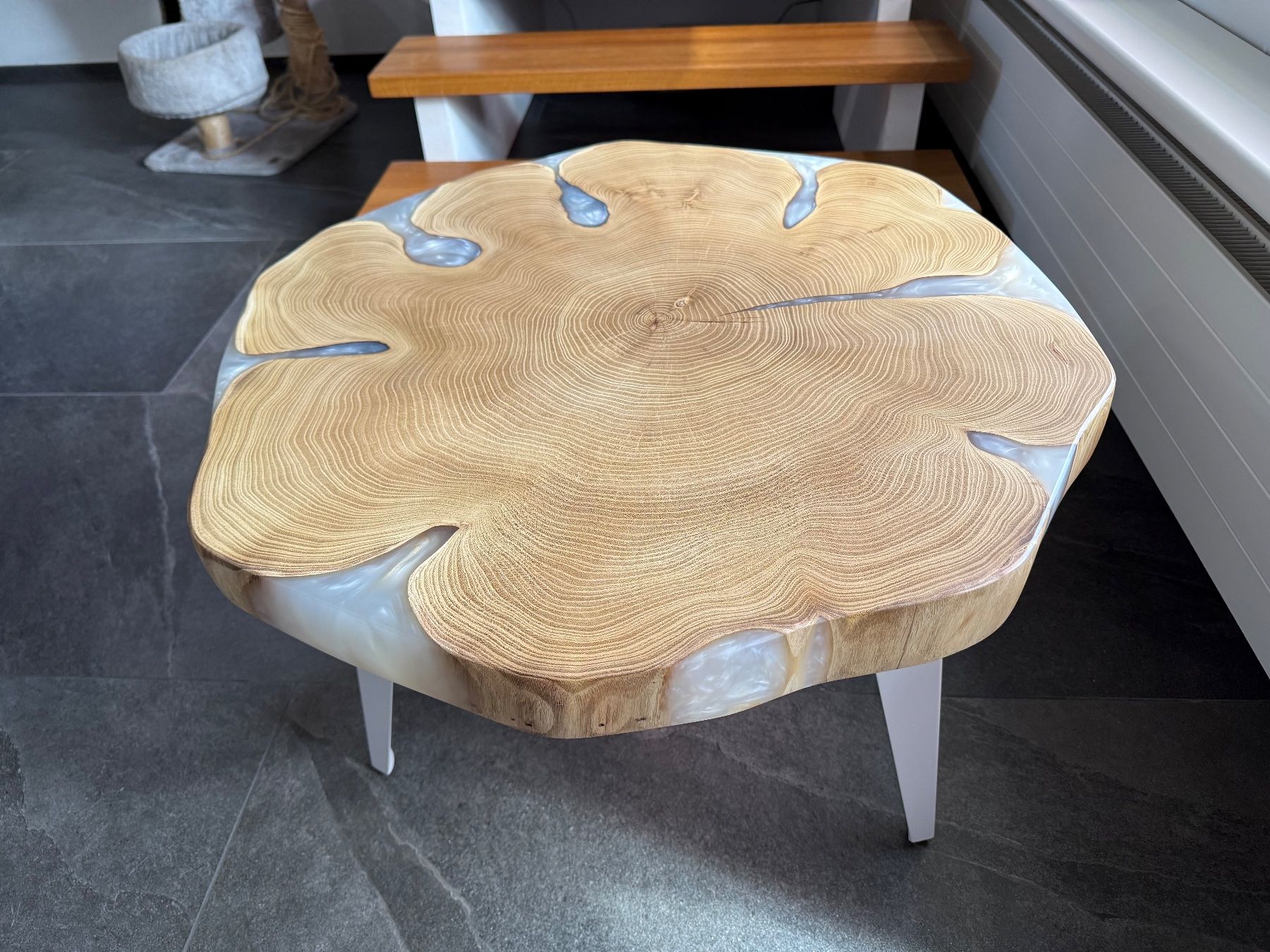 Tavoli: Handgemachter Couchtisch – Nuovo e nell'imballaggio originale da amriswil venduto da danihgt 2