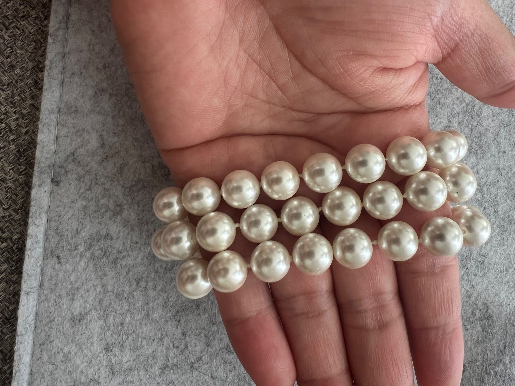 Bracciali & Braccialetti: Perlenkette 3-reihig Vintage – Usato da Uznach venduto da Ya_x7x6 1