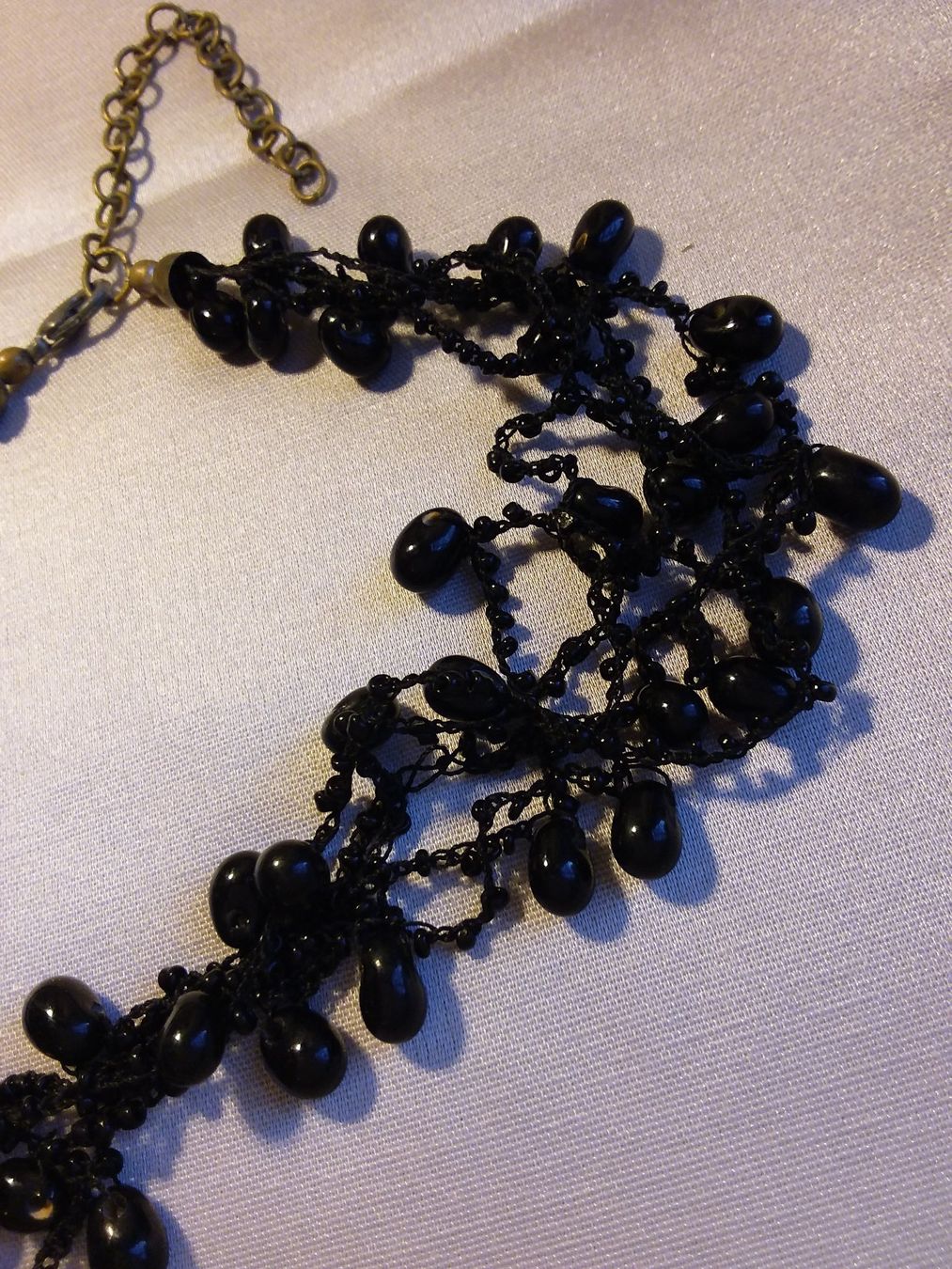 Ketten: Antike schwarze Halskette/Collier, ca 1920 – Gebraucht aus Zürich von helsan 5