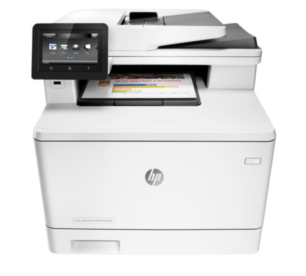 Hewlett Packard Stampanti: HP Color LaserJet Pro MFP M477fdn – Usato da Bargen BE venduto da FreddyLayher 2