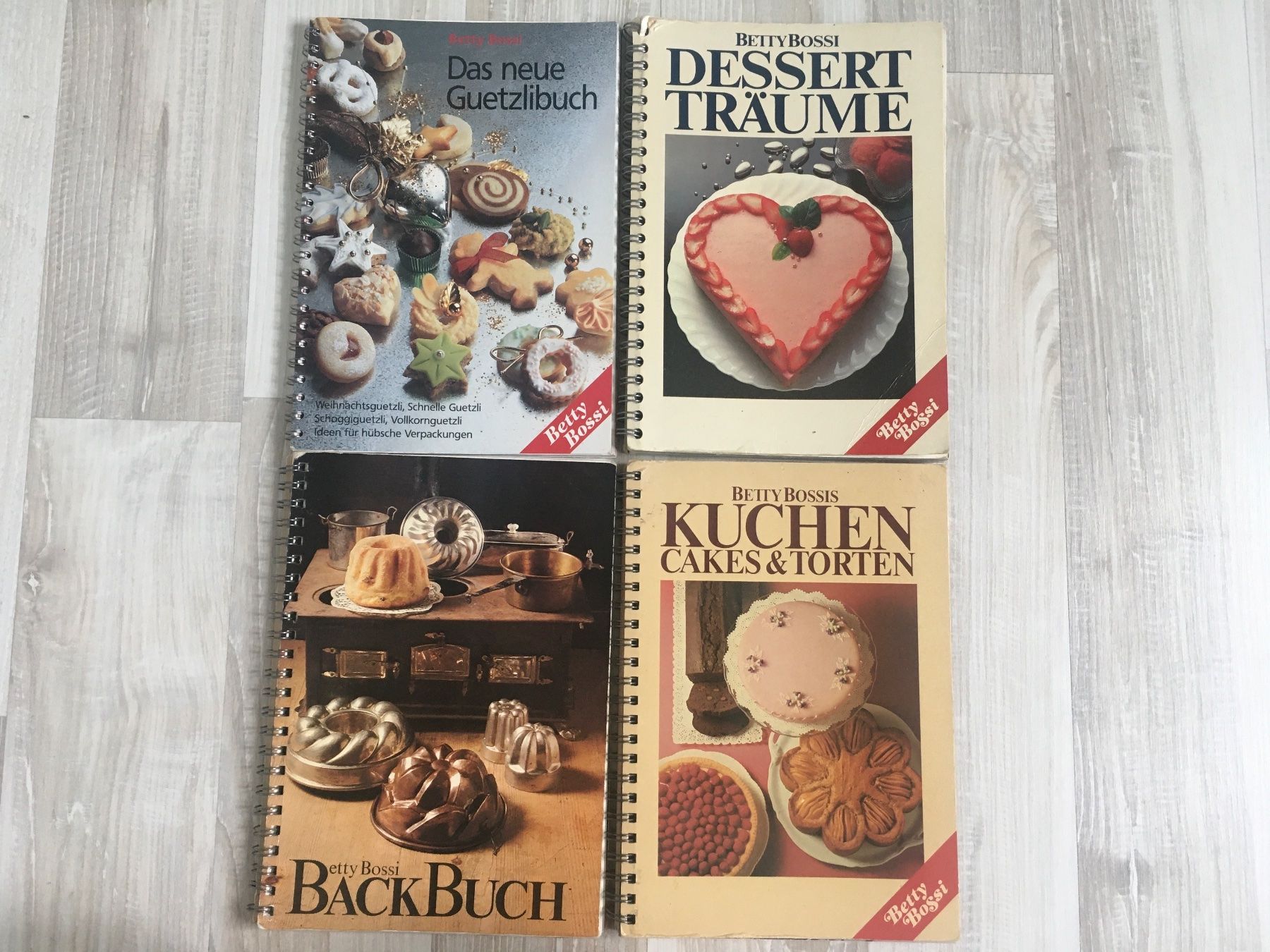 Bücher: 4 Betty Bossi Kochbücher – Gebraucht aus Freienwil von Hubi030