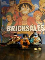 One Piece Ace Whitebeard Jinbe Haki Rufy Lego-Komp.