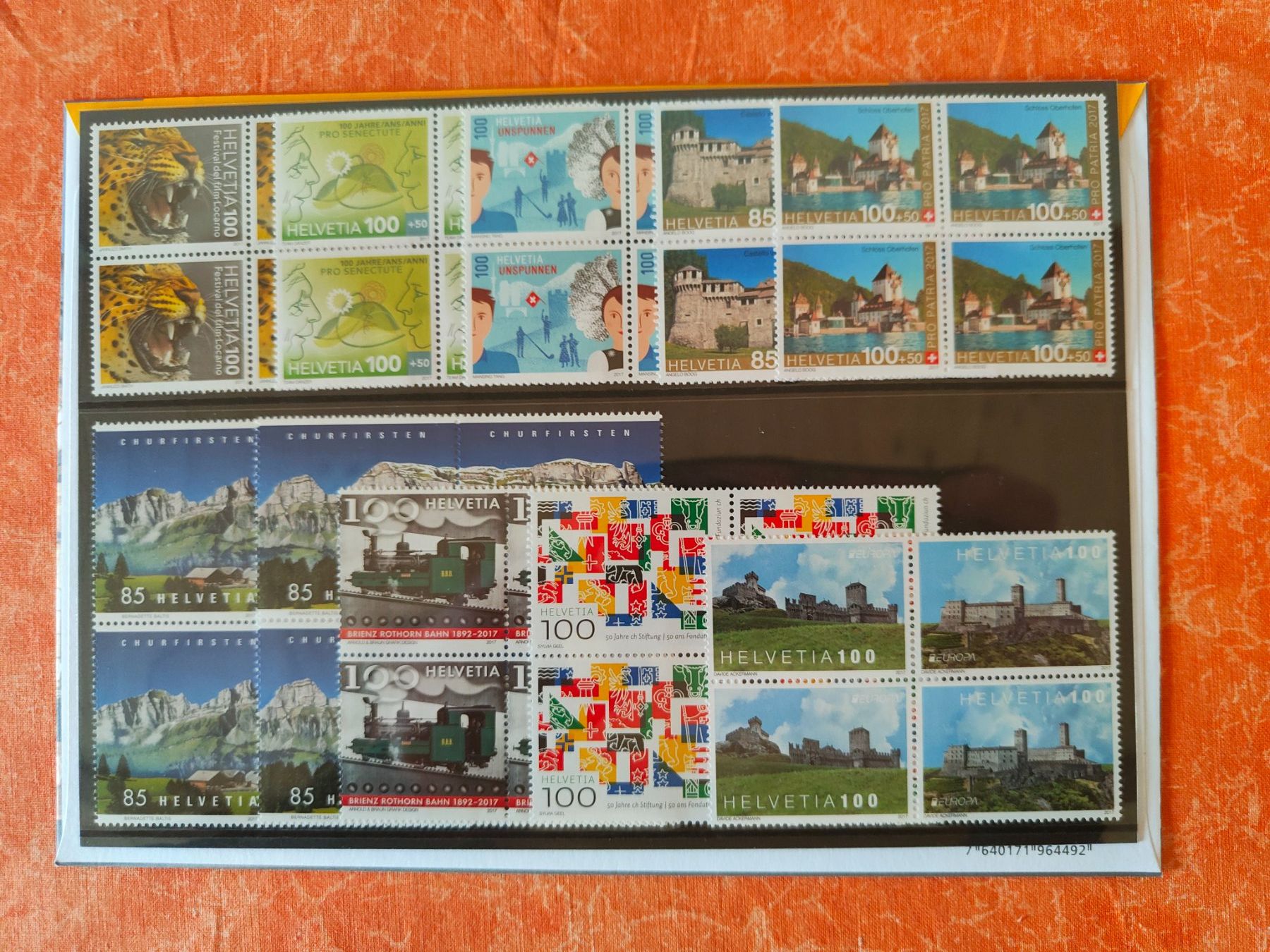 Tutti i francobolli: Timbres 2017 blocs de 4 non oblitérés – Nuovo e nell'imballaggio originale da Gryon venduto da Jessicaj87 1