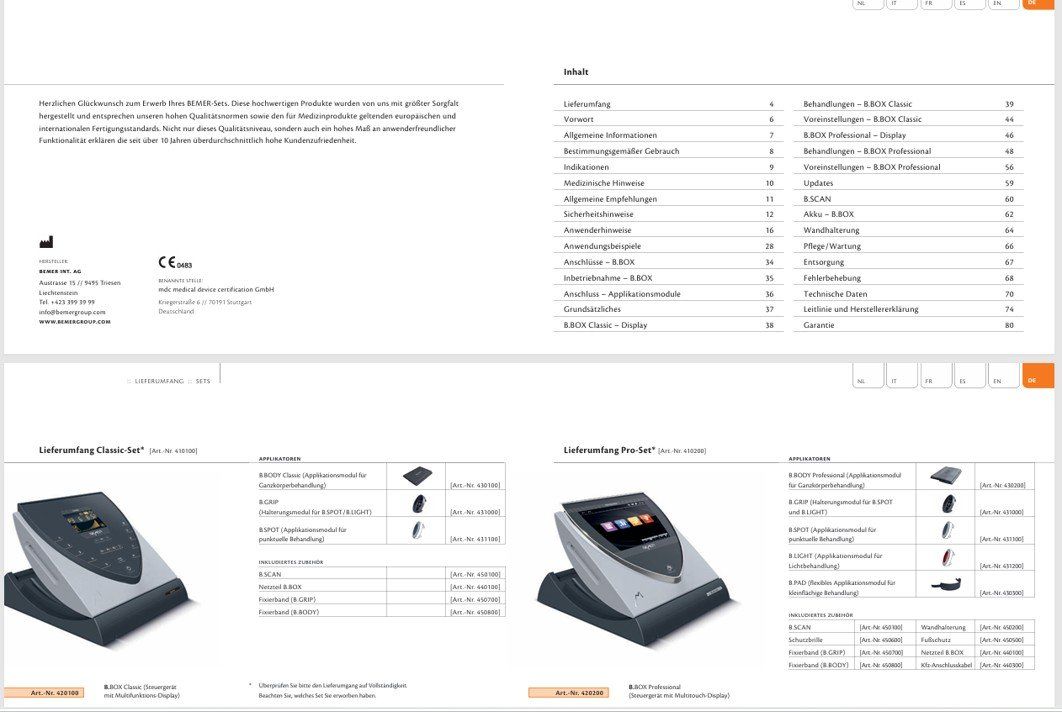 Medizinische Geräte: Bemer Set Pro gebraucht – Gebraucht aus Oberriet SG von ilo_wh56 2